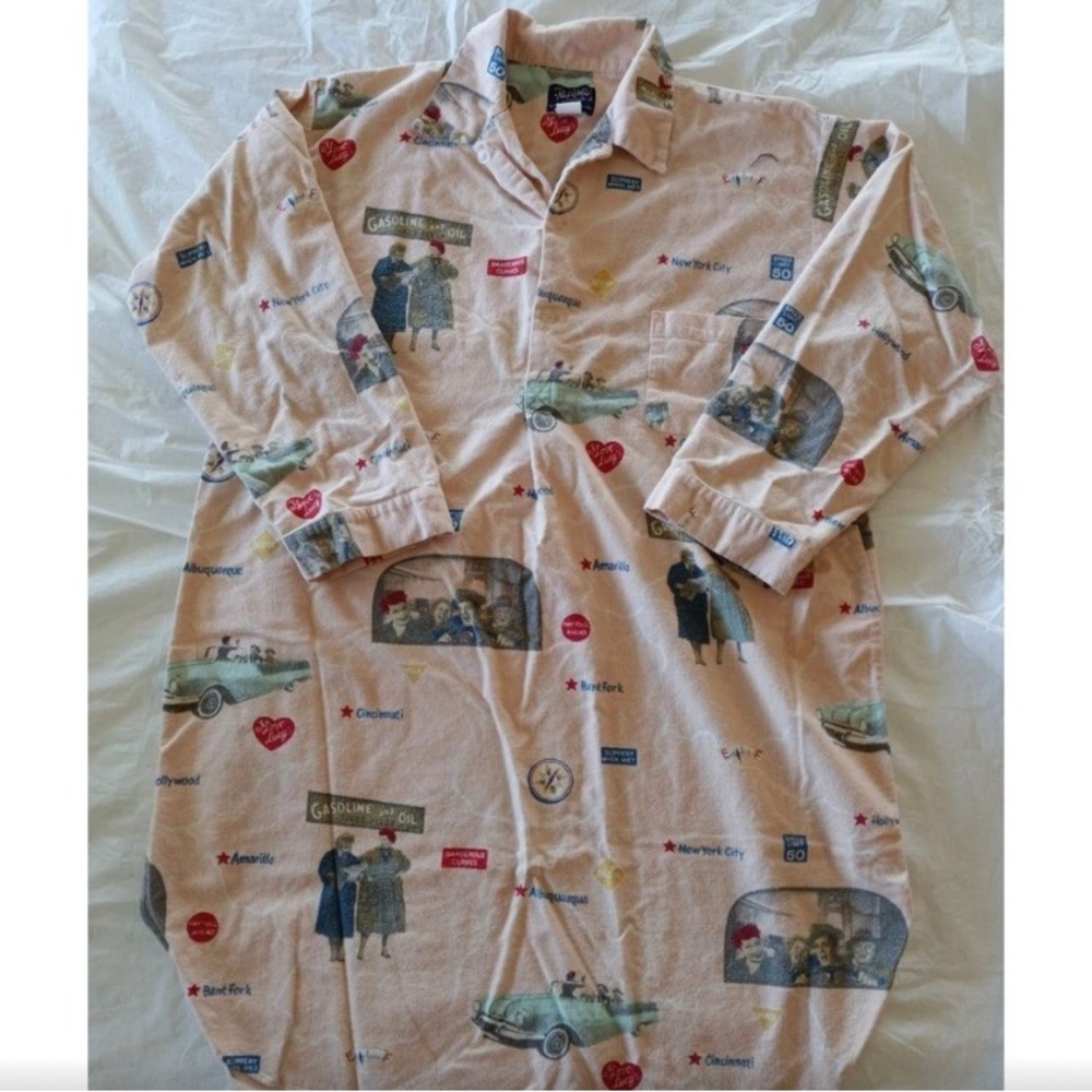 Vintage Nick & Nora I Love Lucy nightgown pajamas